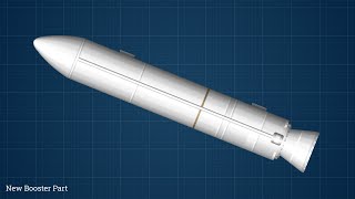 Booster Part Test  Spaceflight Simulator 15 [upl. by Dnumsed434]