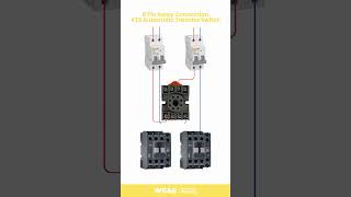 8 Pin Relay Connections for Automatic Transfer Switch Wiring Guide [upl. by Mcclimans599]