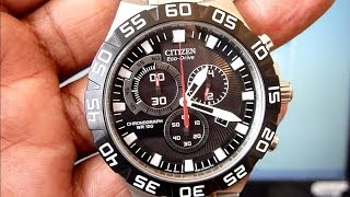 How To Set Time Calendar Chrono Low Battery Signal on CITIZEN EcoDrive Wrist Watch [upl. by Hertzfeld661]