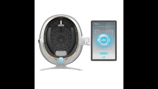 Portable 3D Magic Mirror AI Facial Skin Analyzer Device [upl. by Joete148]