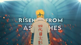 Minato Badass Edit  Risen From Ashes EditAMV [upl. by Jalbert957]