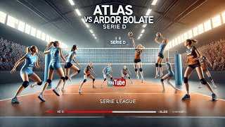 SERIE D Fipav  202425  231124  GSO S Alberto Atlas vs DIREL Ardor Bollate  1  3 [upl. by Davita]