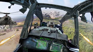 A Day in Life of US Most Powerful Attack Helicopter Patrolling At Extreme Speeds [upl. by Ymassej]