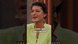 Wagenknecht erklärt Parteiname BSW politik wagenknecht bsw shorts [upl. by Onavlis407]