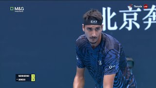 Adrian Mannarino vs Lorenzo Sonego Highlights 2024 China Open   Tennis ATP 1000 🔴 [upl. by Leinehtan]