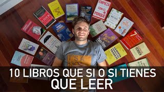 10 Libros que te CAMBIAN la VIDA Y en que ORDEN Leerlos 😉 [upl. by Kopaz349]