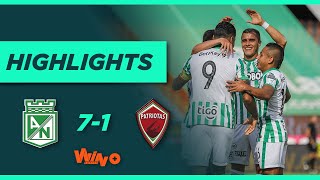 Nacional vs Patriotas Goles y Highlights Liga BetPlay Dimayor 20211  Fecha 19 [upl. by Entsirhc]