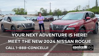 Meet the 2024 Nissan Rogue  Full Walkaround at Conicelli Nissan  Test Drive Now [upl. by Name]