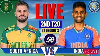 India vs South Africa 2nd T20I LIVE score [upl. by Duky]