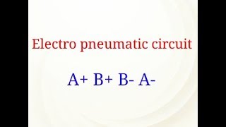 How to draw Electro pneumatic circuit [upl. by Byrdie]