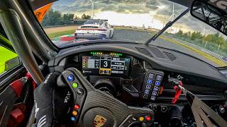 Porsche Cup at 24H of Zolder  Full POV from P7 to P1 [upl. by Aehsat]