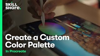 Creating a Custom Color Palette in Procreate [upl. by Norab]