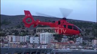 Aksident me motor në Sarandë plagoset i riu transportohet me helikopter drejt Tiranës [upl. by Yeliac]