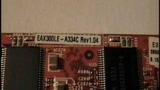 V2 Tech Video View  ASUS EAX300LE 128MB PCIE Video Card [upl. by Eiramlirpa]