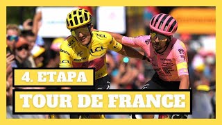 Galibier překopal celkové pořadí  4 etapa TOUR DE FRANCE [upl. by Edin]