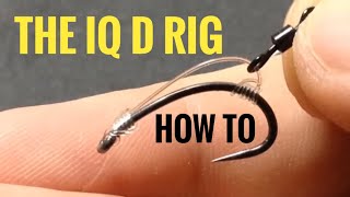 How to tie the IQ D carp rig [upl. by Enrobso]