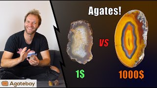 1 Agate vs 1000 Agate  How to recognize it 4K [upl. by Samira]