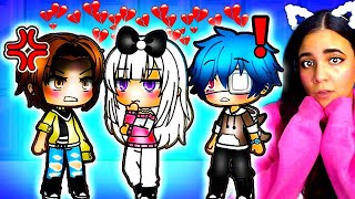 😈❤️‍🔥 His Softie Looking Bodyguard 😈❤️‍🔥 Gacha Life Mini Movie Love Story Reaction [upl. by Oiromed212]