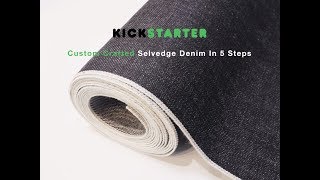 Custom Made Selvedge Denim  Journal Projects [upl. by Hteb]