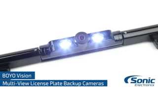 BOYO Vision License Plate Frame Style BackUp Cameras [upl. by Lemire665]