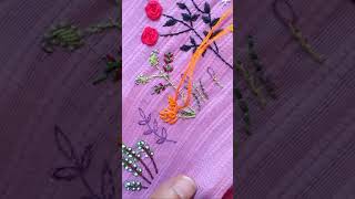 Multi Sleeves Border  Hand Embroidery  Easy to Make [upl. by Rape430]