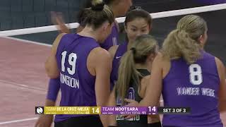 AU Pro Volleyball Game 8 Madi Rishel Kill Nootsara TomKom assist [upl. by Noyes]