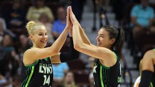 Minnesota Lynx Star Remembers Unconn Bond With Enemy Amid Intense Battle With Connecticut Sun [upl. by Norrie39]