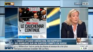 Marine Le Pen invitée de 19h Elkrief 080413 [upl. by Saitam]