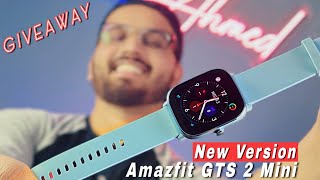 Amazfit GTS 2 mini New Version Unboxing amp Review  GIVEAWAY  Best Smartwatch under 5000 [upl. by Cyrille]