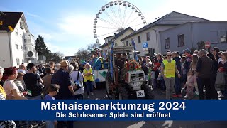 Mathaisemarktumzug 2024 [upl. by Gadmon]