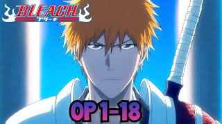 Bleach  All Opening Songs 118 [upl. by Perdita]