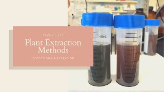 Plant Extraction Methods  Decoction and Maceration  JPTV [upl. by Reivax]