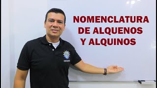 COMO NOMBRAR ALQUENOS Y ALQUINOS NOMENCLATURA DE ALQUENOS Y ALQUINOS QUÍMICA CON IRWIN [upl. by Eissolf]