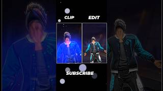 Clip Vs Edit😱🗿 shorts freefireshorts [upl. by Noynek]