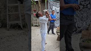 Meeting a Mayan Shaman Mexico Mayan Cancun MaasApeal [upl. by Llertnor635]