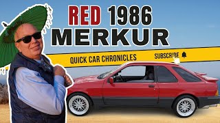 🚗 quotRare Red and Retro 1986 Merkur XR4Ti  Quick Car Chronicles Episodequot [upl. by Hawkins452]