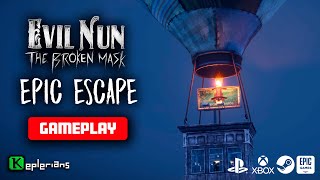 EPIC BALLOON ESCAPE Full GAMEPLAY 🎈🔨 EVIL NUN THE BROKEN MASK 🎭 PC  XBOX  PLAYSTATION  SWITCH [upl. by Damales]