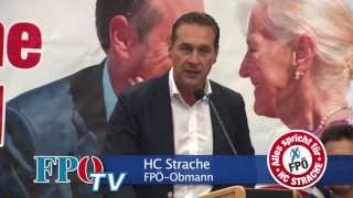 Mit HC Strache auf Tour Frühschoppen in Amstetten [upl. by Sherfield409]