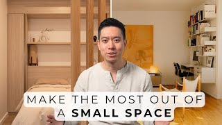 12 Interior Design Tips For Small Homes amp Apartments [upl. by Ttsepmet]