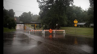 Scenes from the Texarkana Area After Flash Flood Warning [upl. by Humphrey]