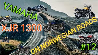 Yamaha XJR1300 on Norwegian roads [upl. by Eidnew647]