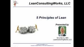 The Five Principles of Lean Manufacturing by LeanConsultingWorks LLC [upl. by Ruosnam]