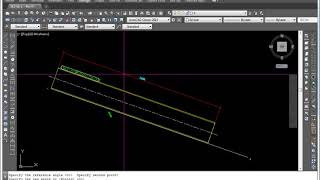 Rotate one object to match another unknown angle in AutoCAD [upl. by Saxela]