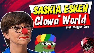 Saskia Esken in Clown World TEIL 2  Echsenmenschen [upl. by Klusek]