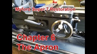 Myford Super 7 Lathe Restoration Chapter 6 [upl. by Ahselet]