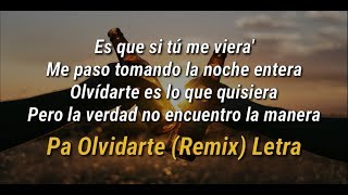 Pa Olvidarte Remix Letra ChocQuibTown Zion amp Lennox Farruko ft Manuel Turizo [upl. by Merlin307]