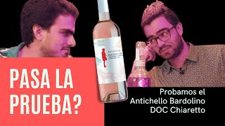 Reseña Vino Rosado Antichello Bardolino Doc Chiaretto [upl. by Conni]