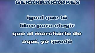 Y hubo alguien Salsa  Marc Anthony  Karaoke [upl. by Nosremaj341]