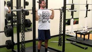 Chain Overhead Press [upl. by Nwahsauq]