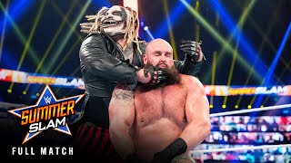 FULL MATCH — Strowman vs Wyatt — Universal Title Falls Count Anywhere Match SummerSlam 2020 [upl. by Claiborn]